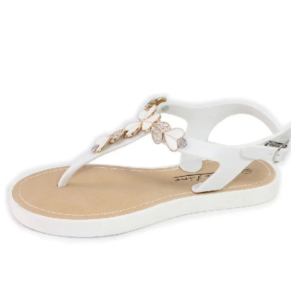 Ashley Blue Girls Sandals